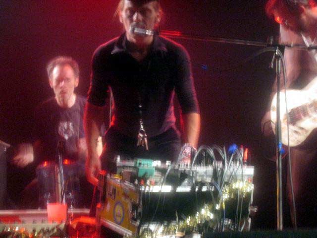 Arik Hayut (drums), jayrope and Tom Krimi at Maria, Berlin